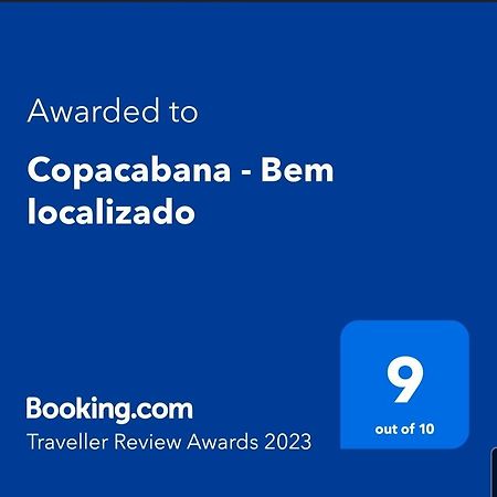 Copacabana - Bem Localizado リオデジャネイロ エクステリア 写真